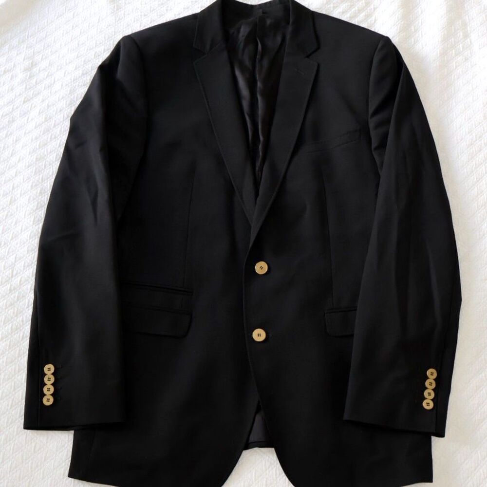 VINTAGE Dolce & Gabbana Men's Sport Coat Gold Buttons 98% Wool IT50/US 40R
